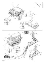 Engine Support And Air Intake