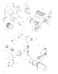Engine Support And Muffler
