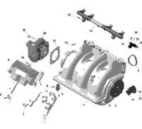 Engine - Air Intake Manifold - Gtx - Rxt