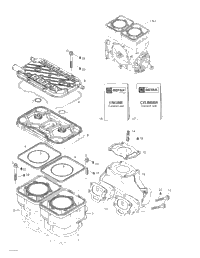 Cylinder, Exhaust Manifold