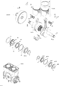 Crankshaft And Pistons