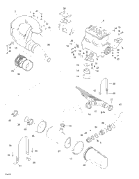 Engine Support And Muffler