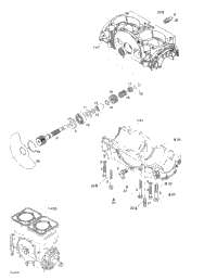 Crankcase, Rotary Valve