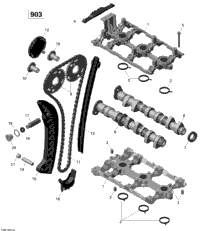 Valve Train - 900-900 Ho Ace