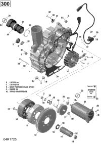 Pto Cover And Magneto - 300