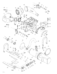 Engine Support And Muffler