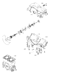 Crankcase, Rotary Valve