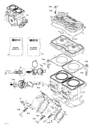 Cylinder, Exhaust Manifold