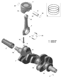 Crankshaft And Pistons - 903