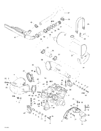 Engine Support And Muffler