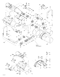 Engine Support And Muffler