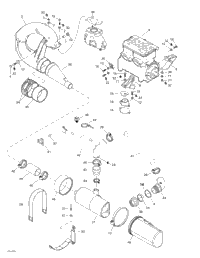Engine Support And Muffler