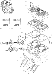 Cylinder And Exhaust Manifold