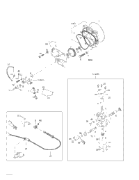 Oil Injection System, Oil Pump, Rotary Valve