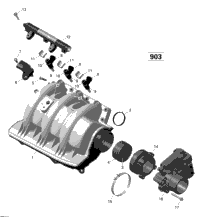 Air Intake Manifold And Throttle Body