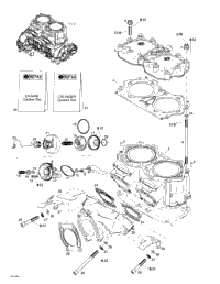 Cylinder, Exhaust Manifold
