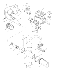 Engine Support And Muffler