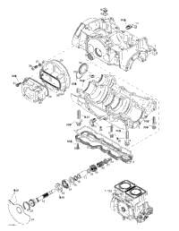 Crankcase, Rotary Valve
