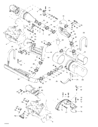 Engine Support And Muffler