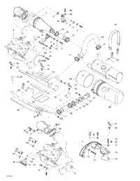 Engine Support And Muffler