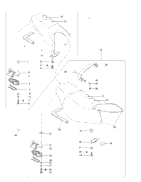 Seat Rear And Front (Engine Cover)