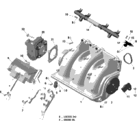 Air Intake Manifold And Throttle Body