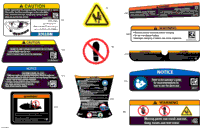 Body - Warning Decals