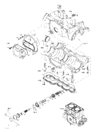 Crankcase And Rotary Valve