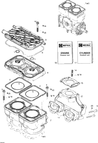Cylinder, Exhaust Manifold