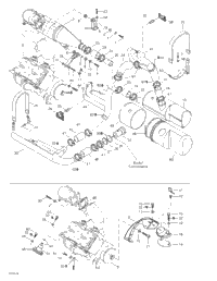 Engine Support And Muffler