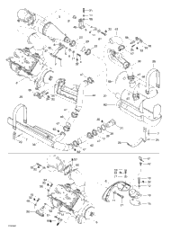 Engine Support And Muffler