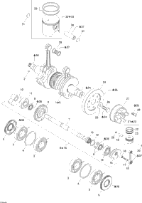 Crankshaft And Pistons