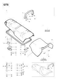 Seat And Engine Cover (Gts)