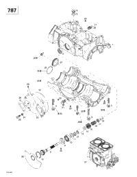 Crankcase, Rotary Valve (787)