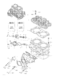 Cylinder, Exhaust Manifold