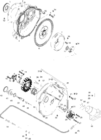 Magneto And Oil Pump