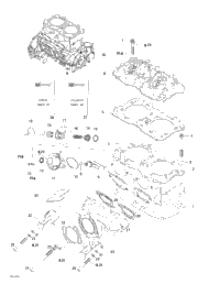 Cylinder, Exhaust Manifold