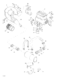 Engine Support And Muffler