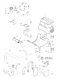 Engine Support And Muffler