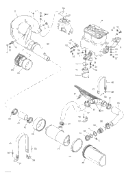 Engine Support And Muffler