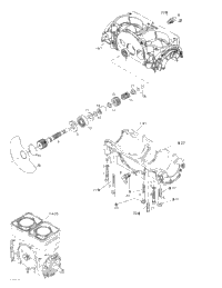 Crankcase, Rotary Valve