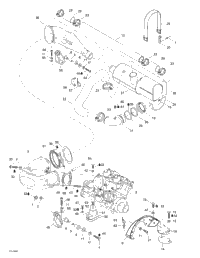 Engine Support And Muffler