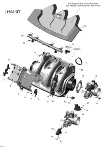 Air Intake Manifold And Throttle Body