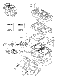 Cylinder, Exhaust Manifold