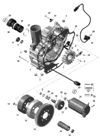 Rotax - Magneto And Electric Starter - No Idf