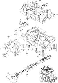 Crankcase And Rotary Valve