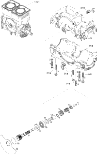 Crankcase And Rotary Valve