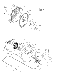 Magneto, Oil Pump (787)