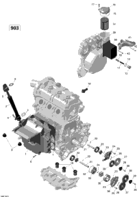 Engine Lubrication - 900-900 Ho Ace