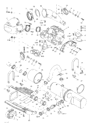 Engine Support And Muffler